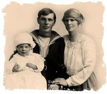 photo of a couple with child