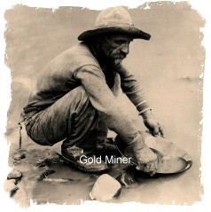 photo of a goldminer