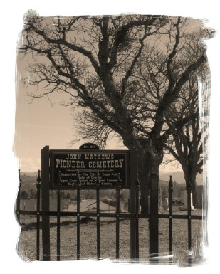 Picture of a pioneer headstone